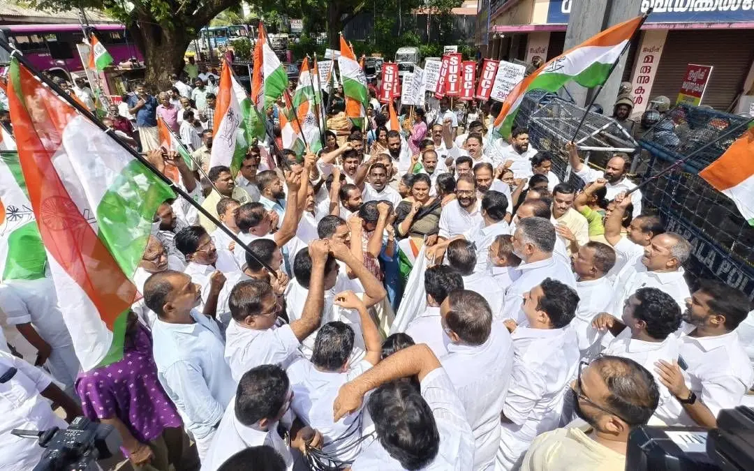 DCC March to Medical College| Sivaprasad,Mathrubhumi