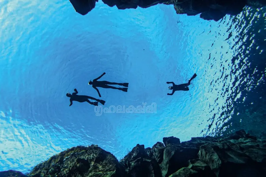 diving