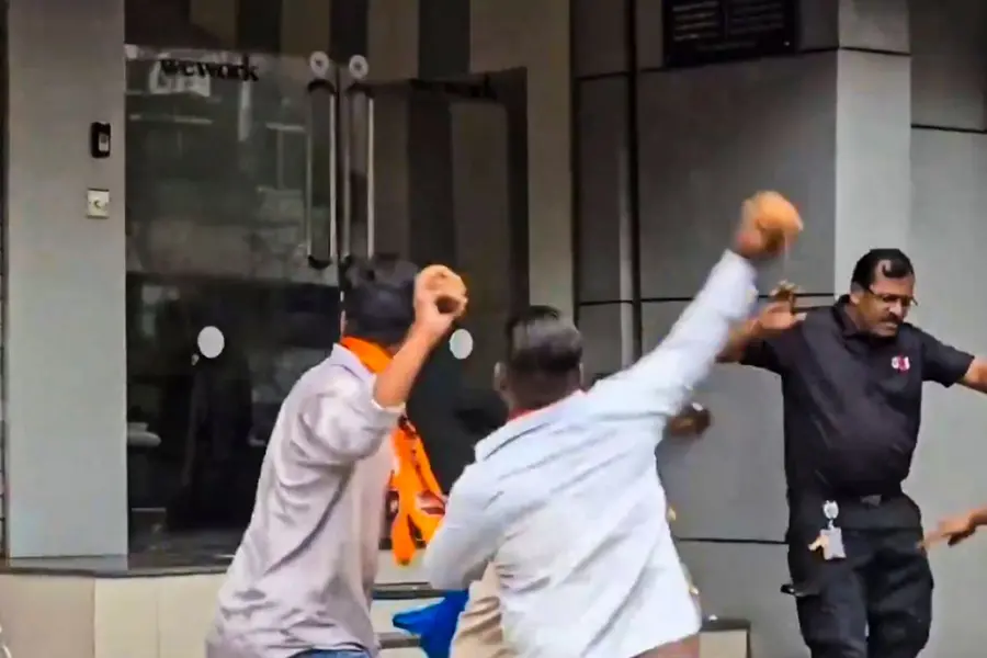 MNS vandalise the office of investor Sushil Kedia