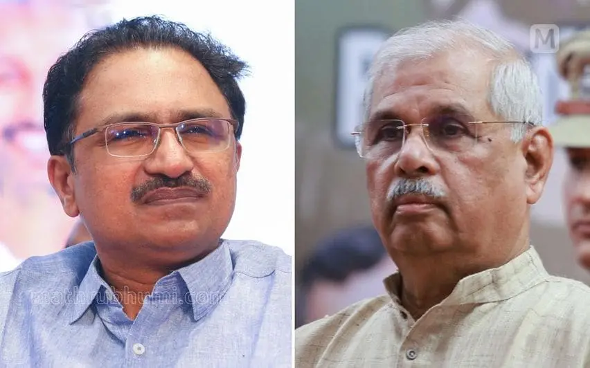 KS Anilkumar-Rajendra Arlekar | Photos: Mathrubhumi