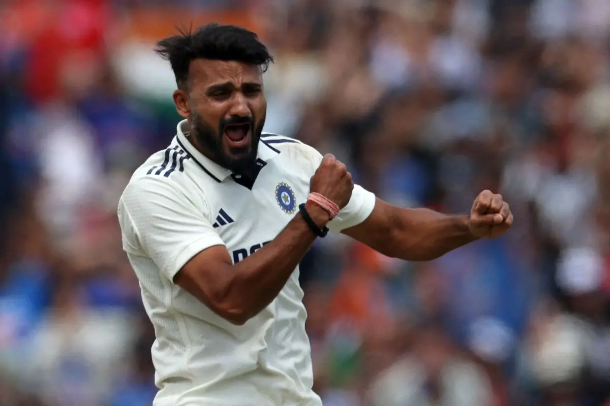 Akash Deep broke a 38-year-old Indian bowling record in England, surpassing Chetan Sharma's 10/188 from 1986. Photo: AFP