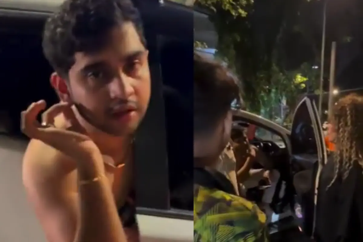 The video allegedly showing Rahil Javed Shaikh abusing the woman