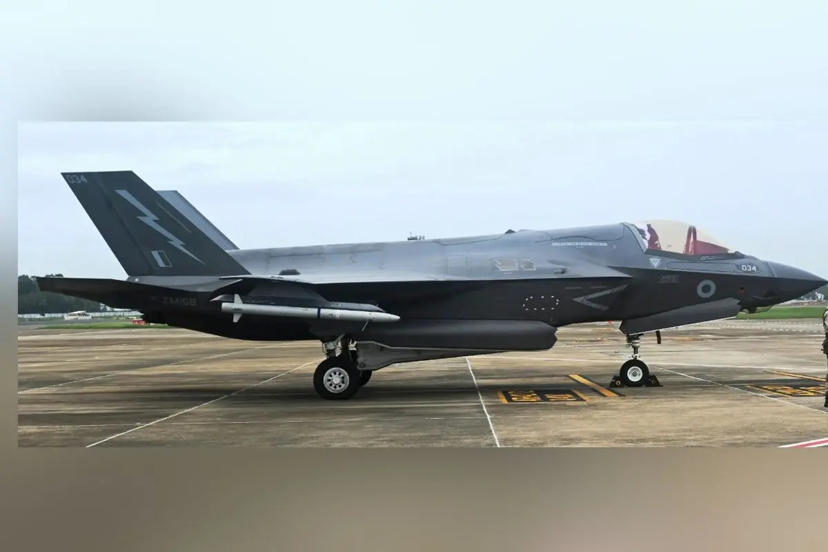 British F-35 fighter jet