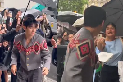 BTS V creates a dreamy K-drama scene with Indian fan in Paris; Internet can’t handle it | VIDEO