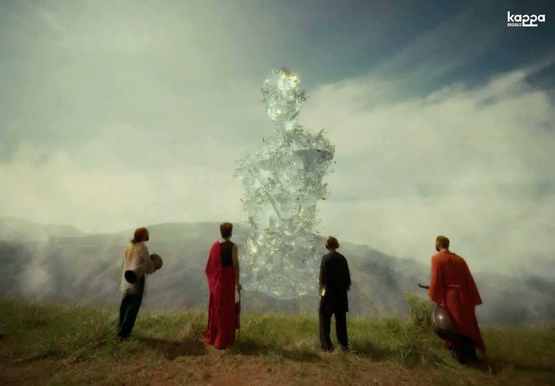 Still from the music video Garden of Dreams