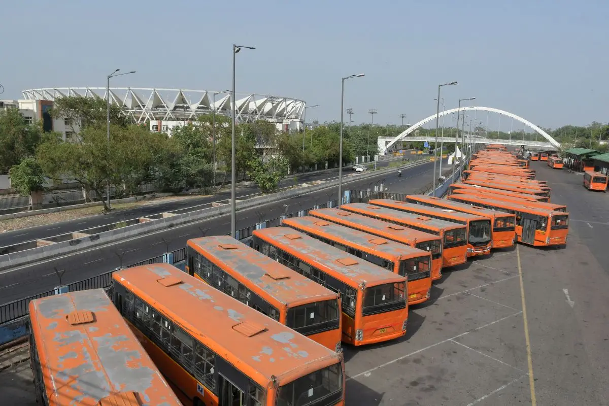 Delhi Transport Corporation buses | Photo: AP