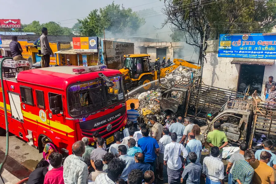 Madurai fire