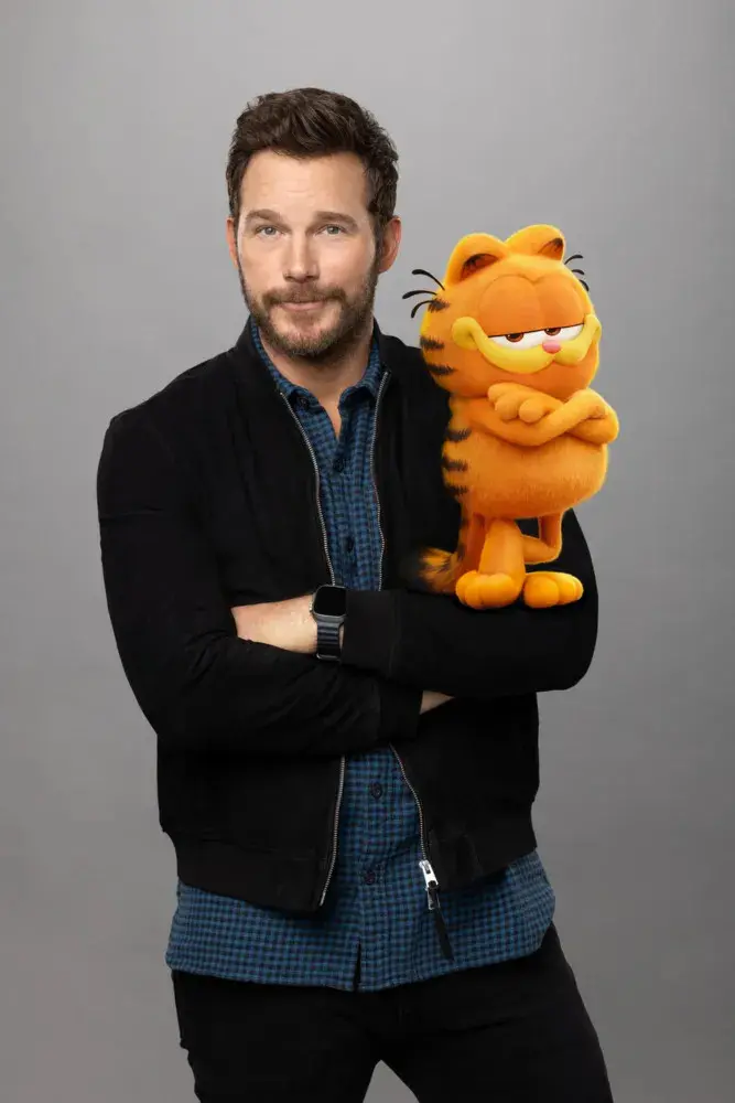 Chris Pratt voiced Garfield in 2014's  The Garfield Movie| Photo: Trae Patton