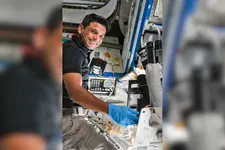 Shubhanshu Shukla at International Space Station