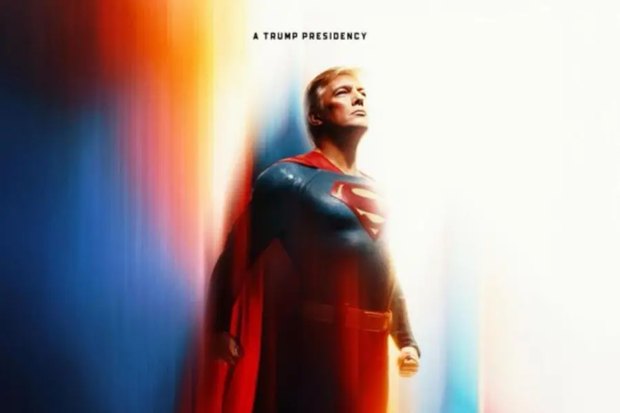 White House turns Trump into Superman; gets instantly roasted on Twitter