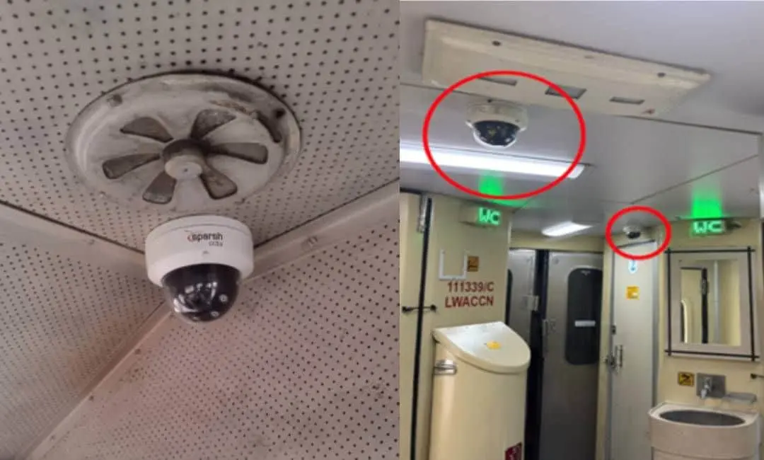 The CCTV cameras to be installed in coaches across India