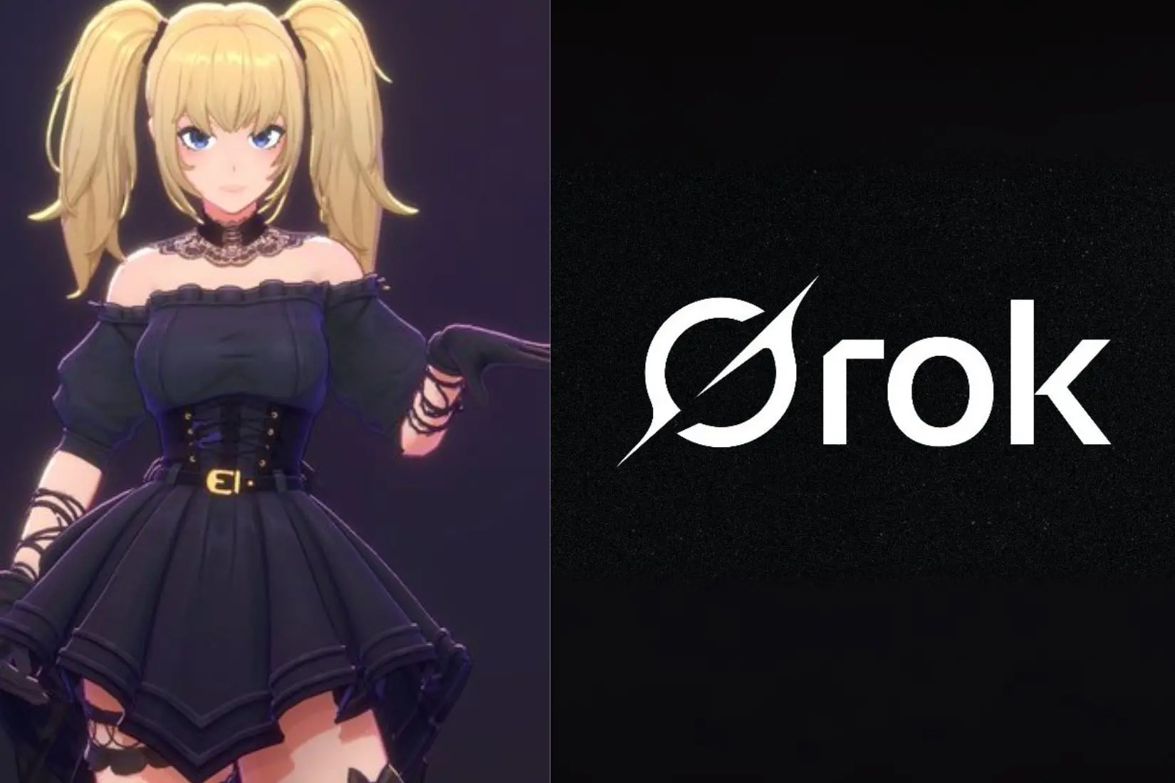 Ani the anime-style virtual assistant in Grok 4