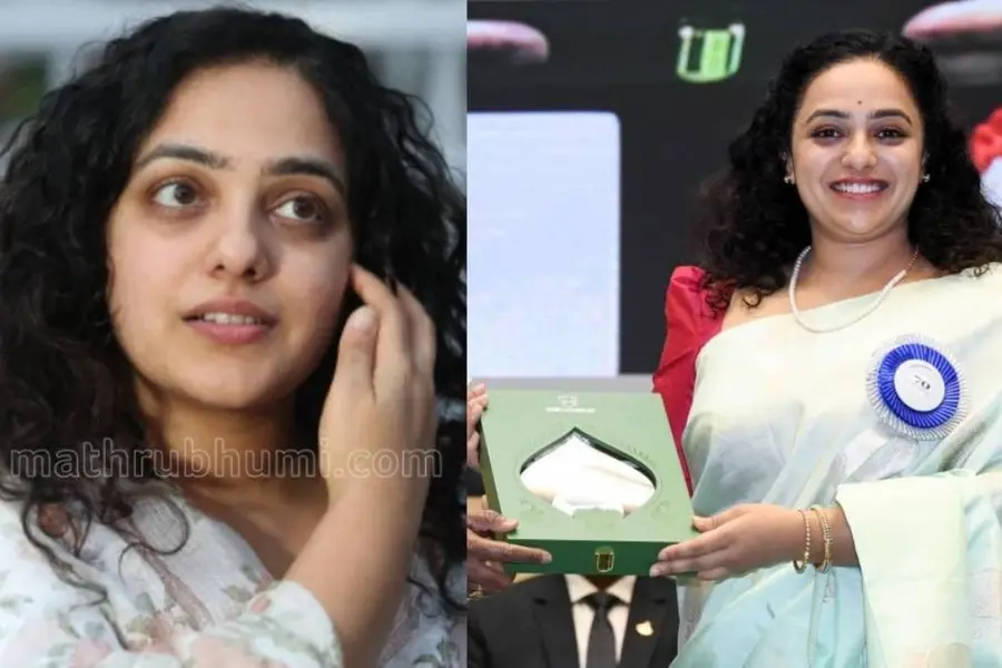 How Nithya Menen ended up with cow dung in her nails while accepting  national award | Mathrubhumi English