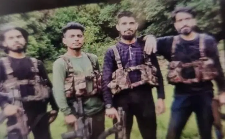 The photo of terrorists released by Agencies