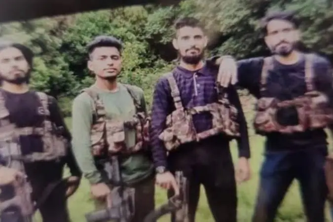 The photo of terrorists released by Agencies