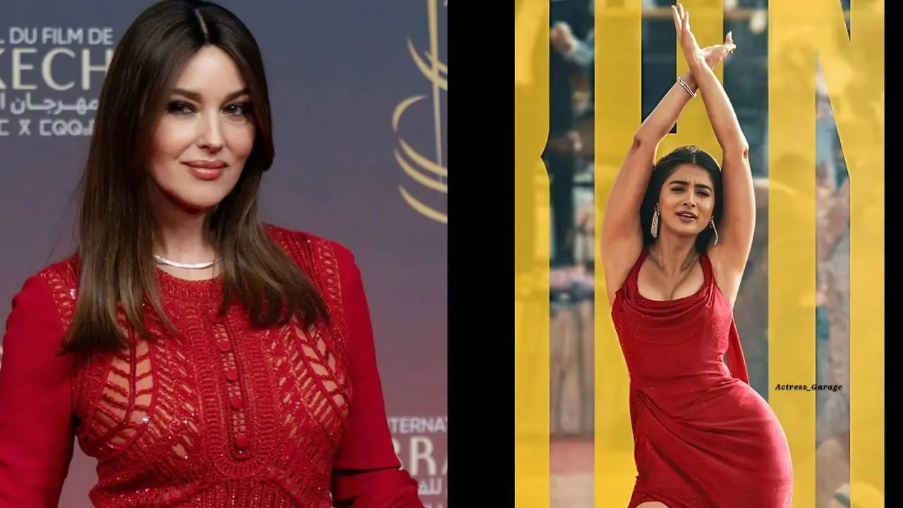 മോണിക്ക ബെല്ലൂച്ചി, പൂജ ഹെഡ്ഗെ, ഇൻസ്റ്റഗ്രാം( monicabellucciofficiel & pooja__hedge_hot)