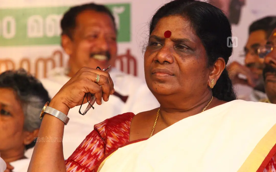 J Chinchu Rani, CPI leader and Minister for Animal Husbandry and Dairy Development, Kerala | Photo: Mathrubhumi