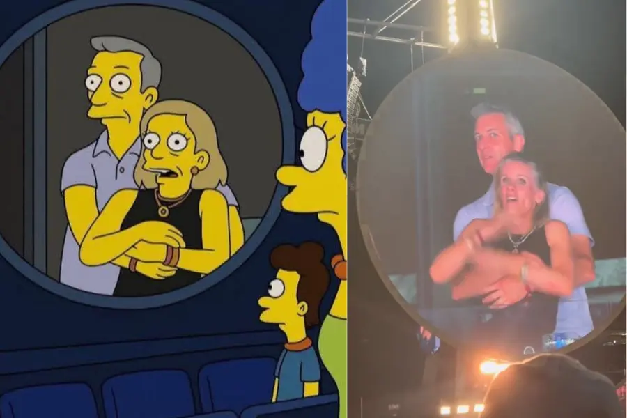 Did 'The Simpsons' predict the Coldplay kiss cam scandal involving  Astronomer CEO Andy Byron?