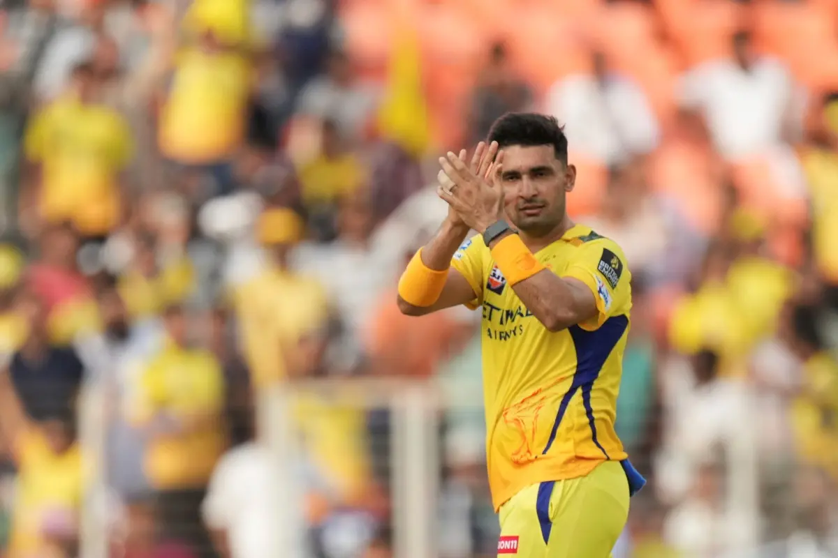 Anshul Kamboj during IPL | Photo: Agencies