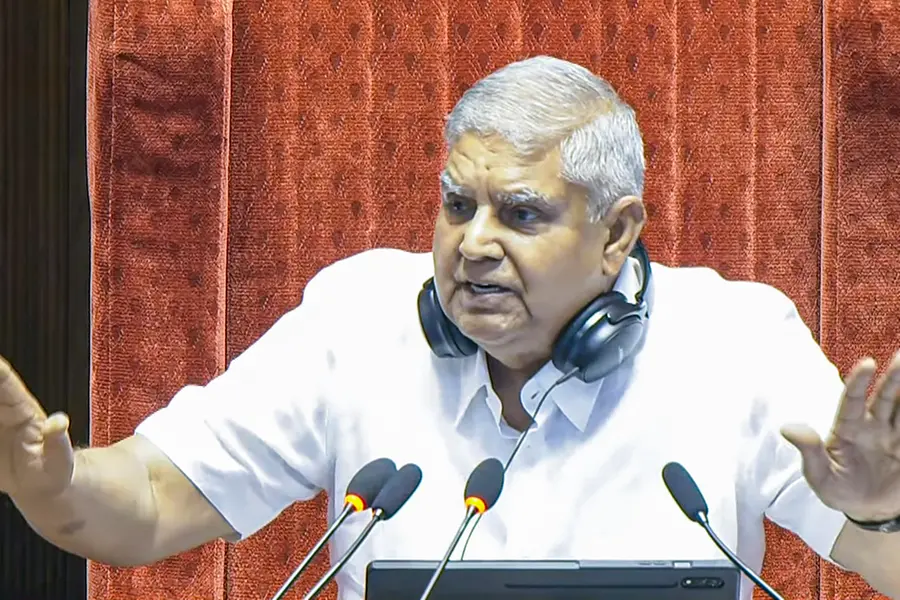 A motion, oaths and a shock exit: Dhankhar’s eventful last day as Vice President