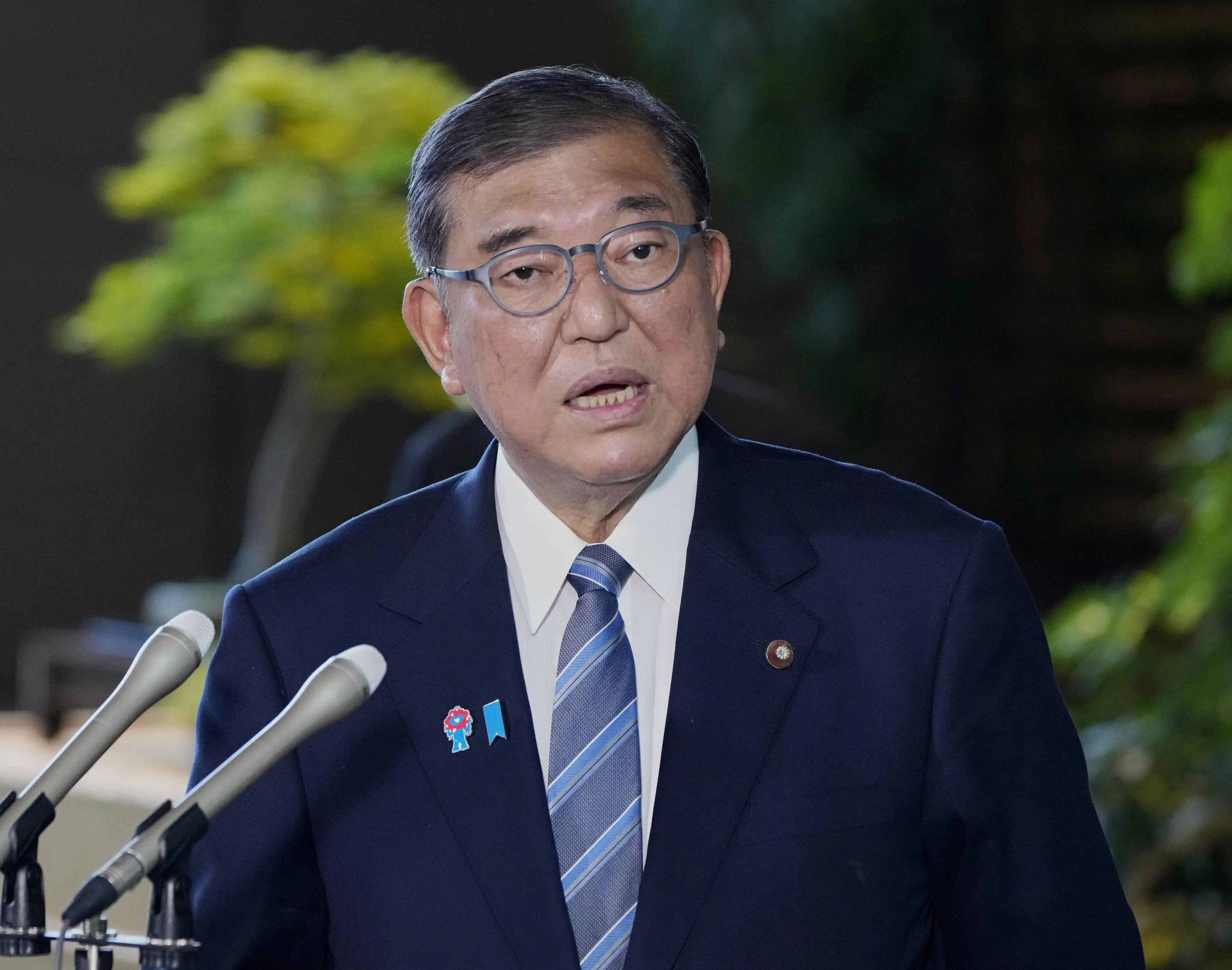 Japanese Prime Minister Shigeru Ishiba. | Photo: AP