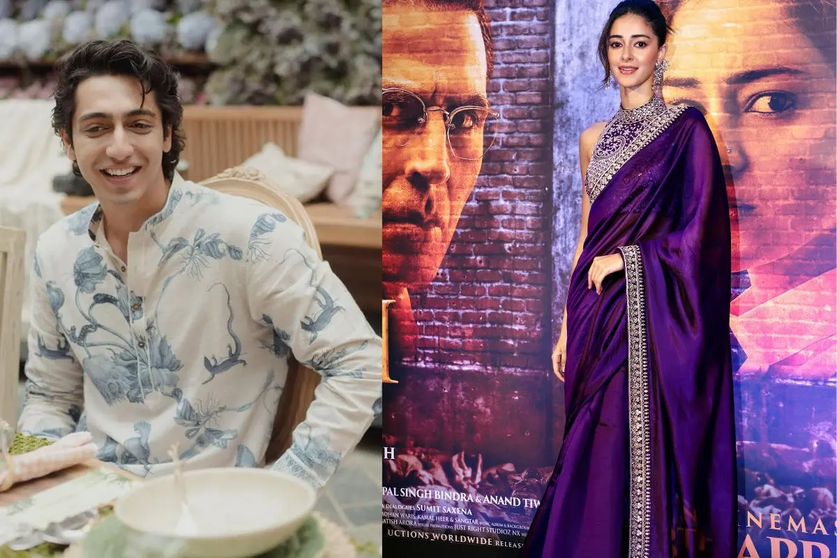 From (L) Ahaan and Ananya | Photos: Instagram/X