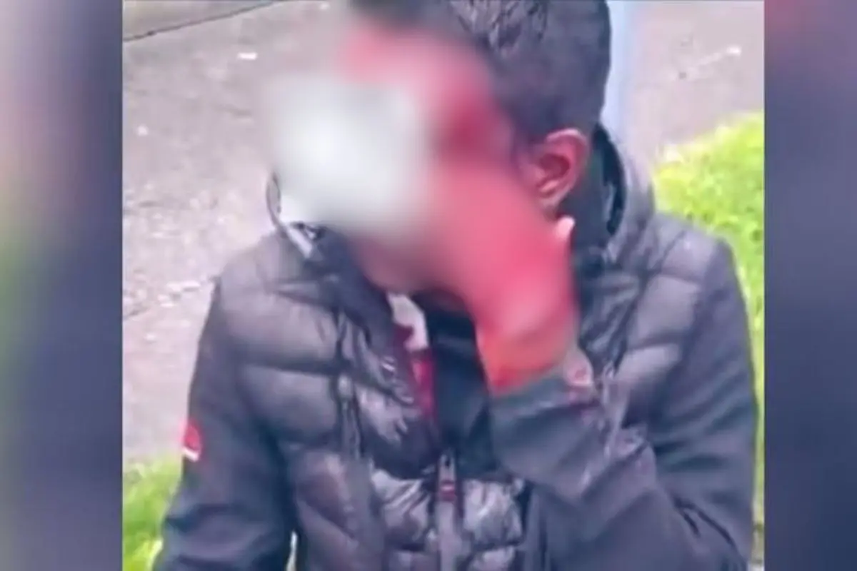 Screen grab from the video