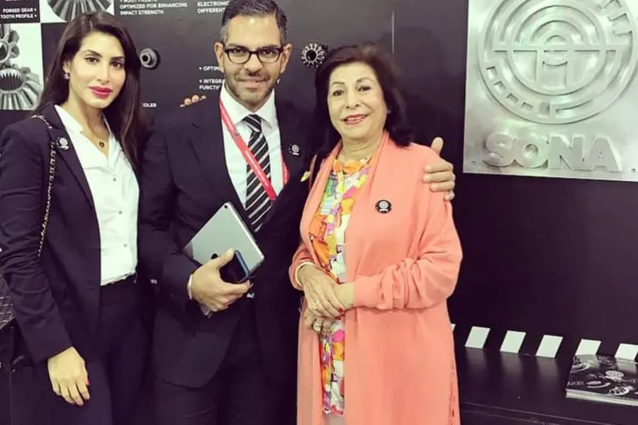 sunjay kapur with rani kapur