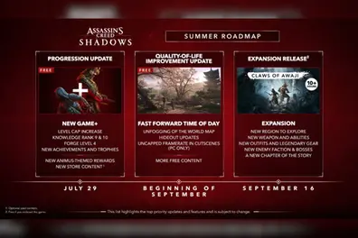 Assassin’s Creed Shadows DLC ‘Claws of Awaji’ arrives September 16 with new region and story