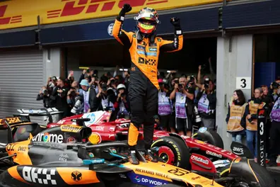Oscar Piastri wins thrilling wet-dry Belgian Grand Prix; McLaren secures stunning 1-2 finish