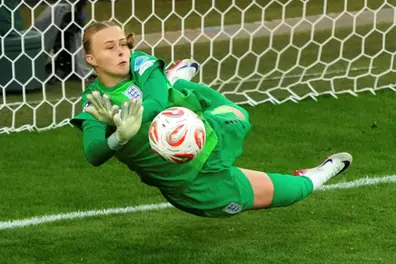 From eye surgeries to defying Aitana Bonmatí at goal post in Euro final: Hannah Hampton is a true lioness