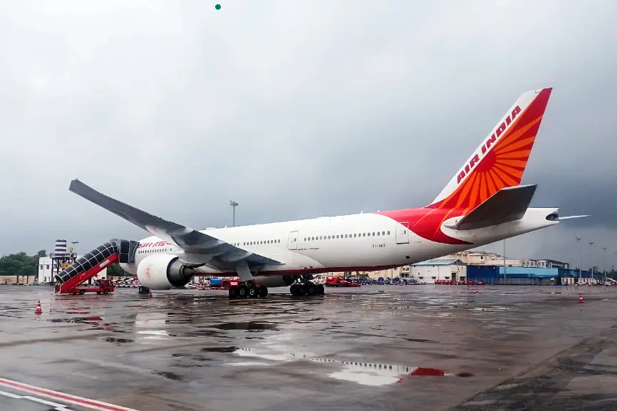 Air India issues advisory for Delhi flights amid gusty winds and rainfall