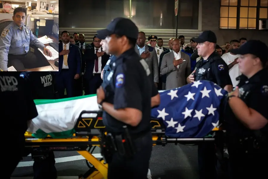Bangladesh-born NYPD officer dies a hero in Manhattan shooting
