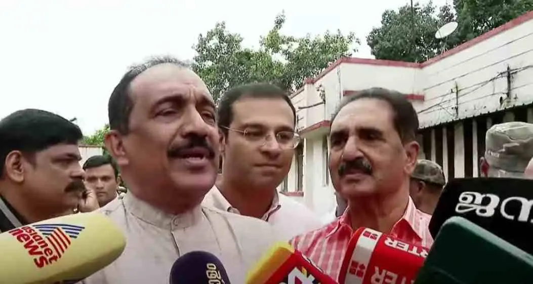 Benny Behanan MP speaking to media after meeting the Nuns | Screengrab