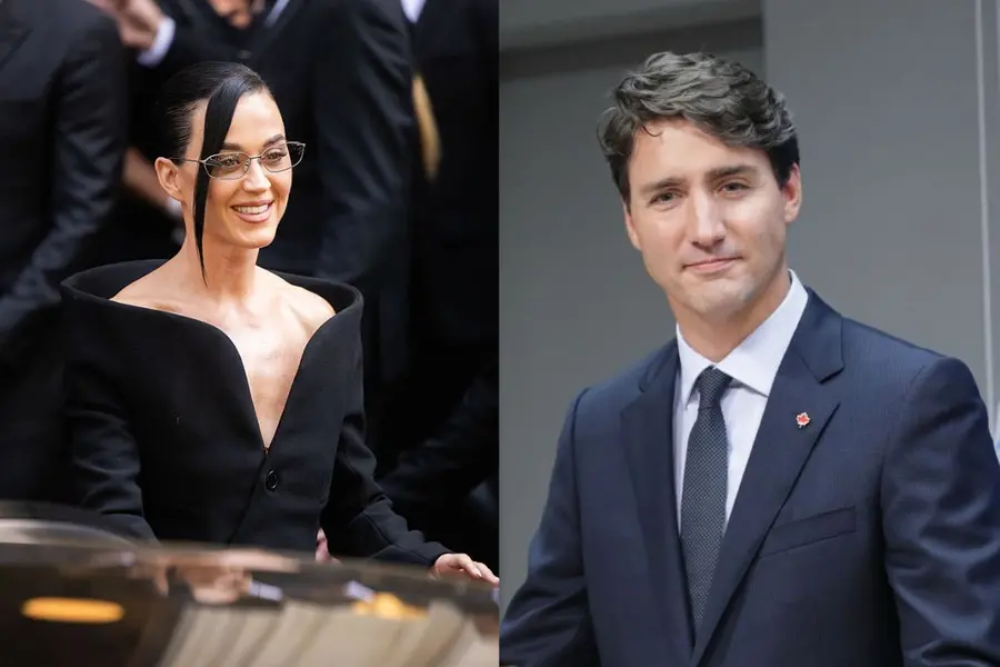 Katy Perry and Justin Trudeau