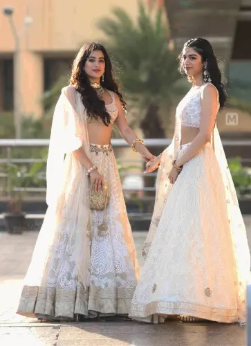Actor Khushi Kapoor with her sister Janhvi Kapoor | PTI