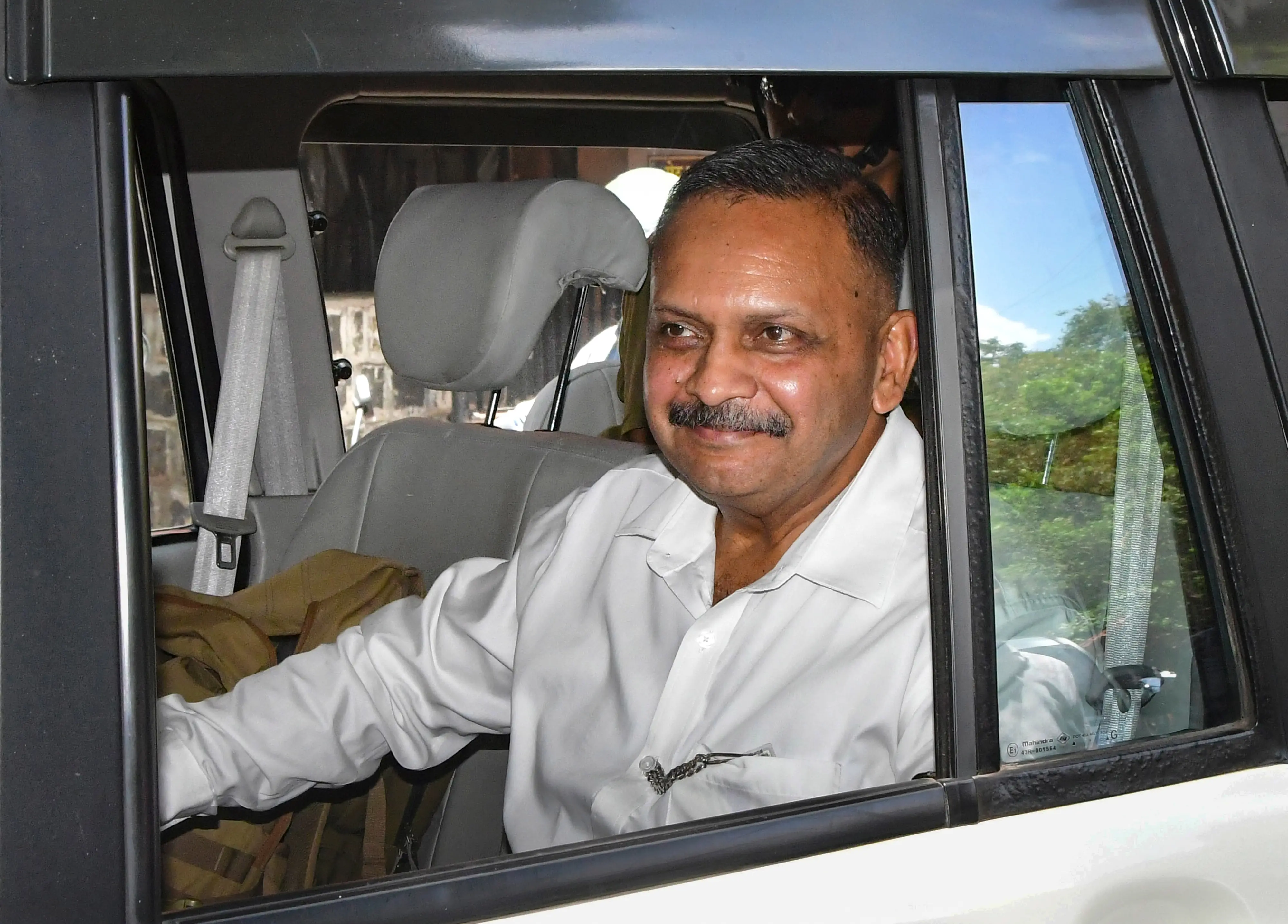 Lt Col Prasad Purohit at a special NIA court after a hearing on the 2008 Malegaon blast case, in Mumbai | File photo: PTI