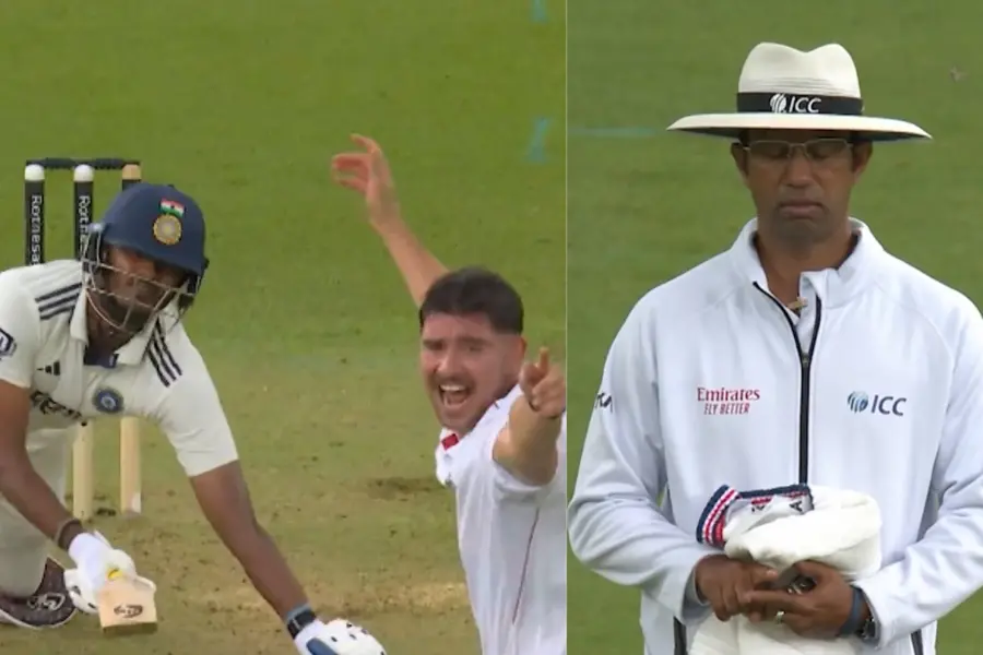 Did Kumar Dharmasena's DRS gesture give England an edge? Controversy brews in