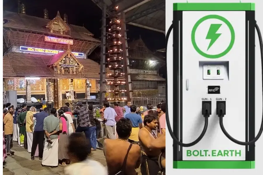 Guruvayur temple gets dedicated EV charging stations for pilgrims