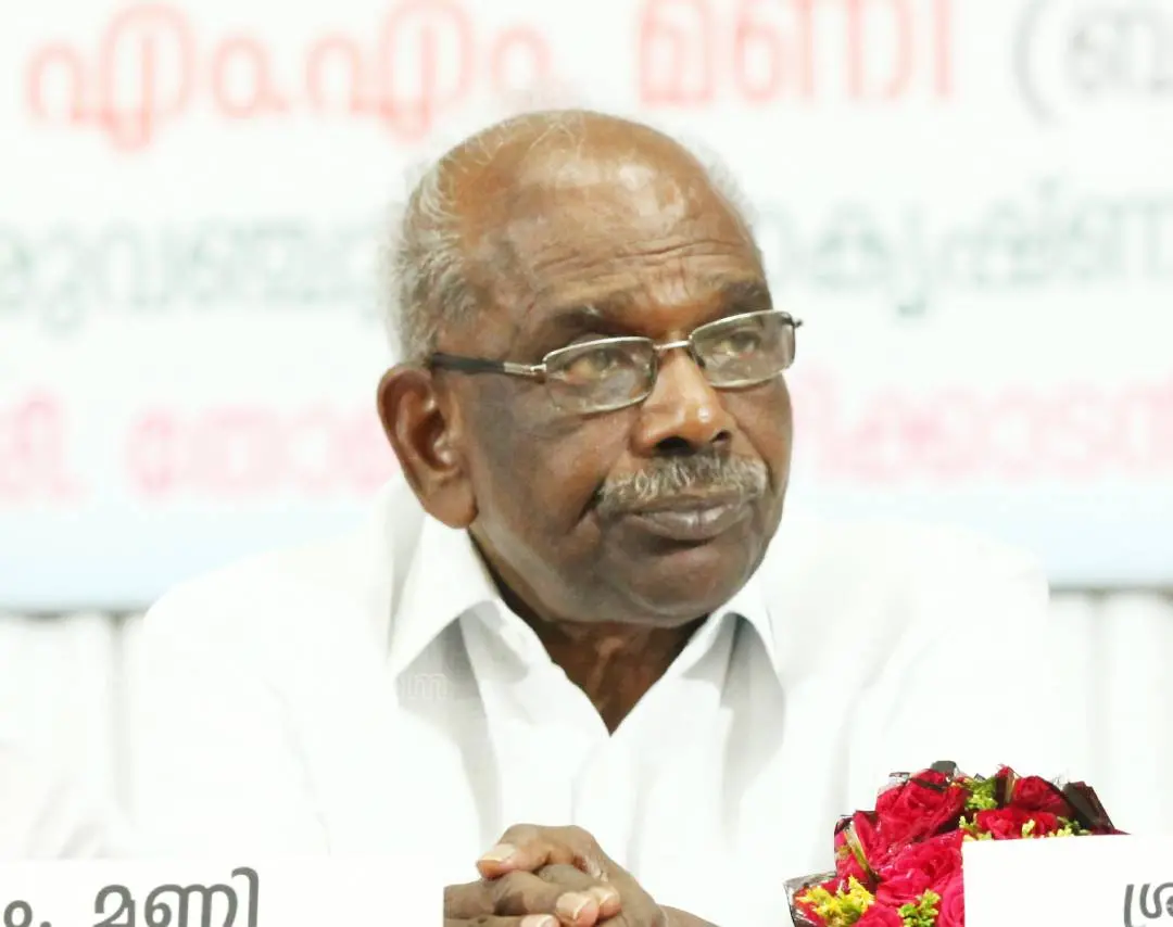 എം.എം.മണി |ഫോട്ടോ:മാതൃഭൂമി
