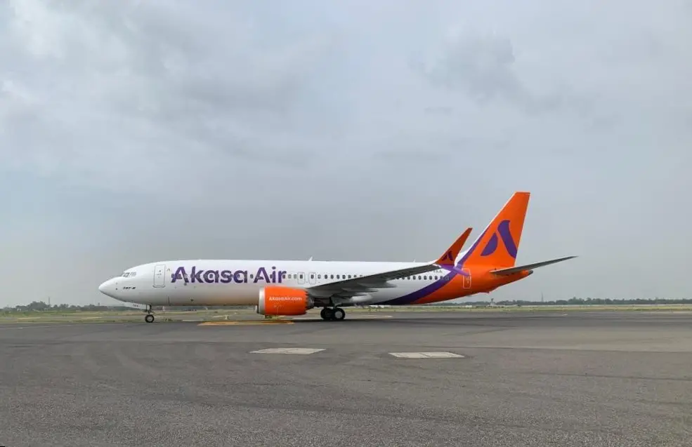 Representational image | Photo: Facebook/akasa air