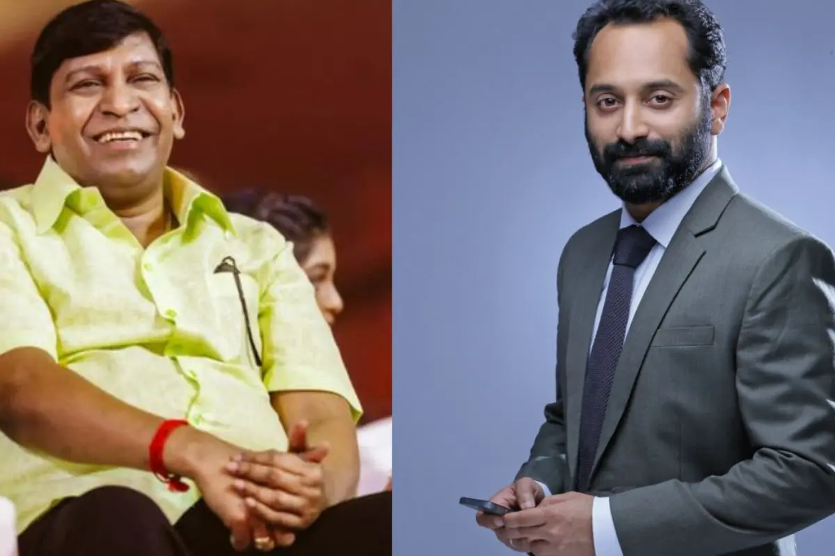 From (L) Vadivelu, Fahadh Faasil. | Photos: Arranged/MBI