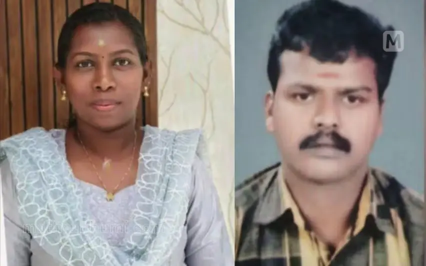 Deceased Shyama and her husband Aji | Photo: Mathrubhumi