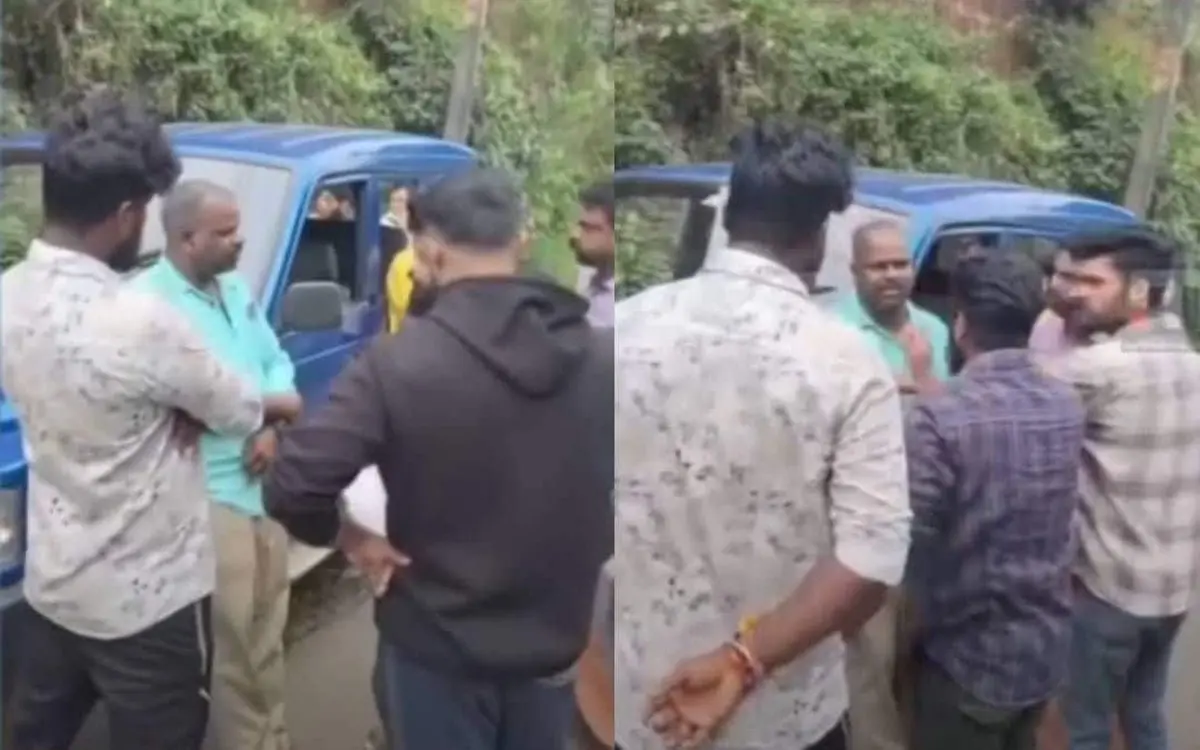 Visuals of the incident