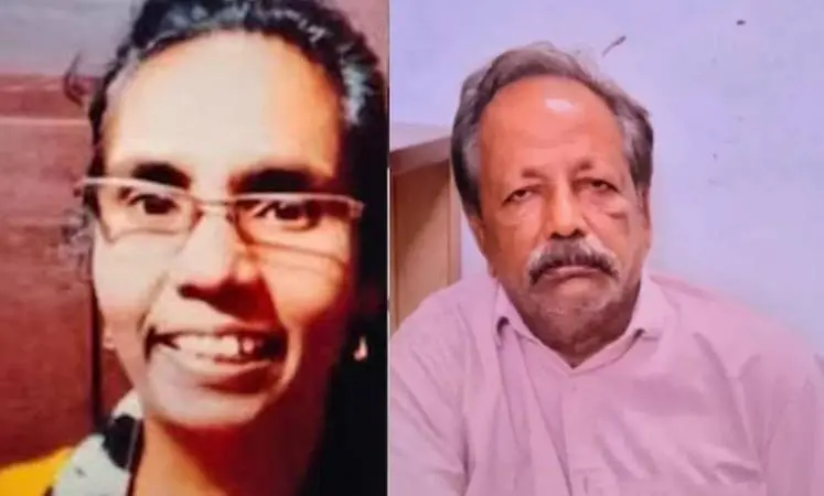 Victim Jainamma, accused Sebastian. | Photo: MBI