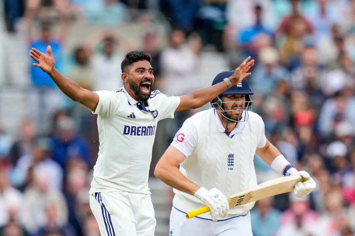Mohammed Siraj | Photo: PTI