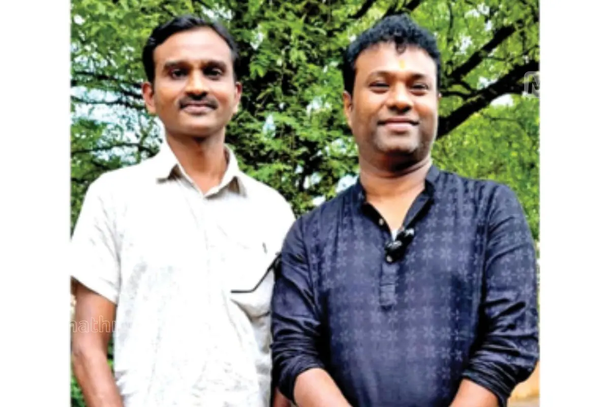 R I Praveen, the student and the teacher RLV Ramakrishnan | Mathrubhumi