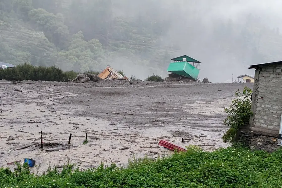 Glacier collapse or lake burst likely behind Dharali flash flood, not cloudburst – Experts