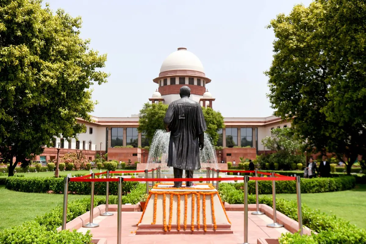 A general view of the Supreme Court of India, in New Delhi. Photo: ANI