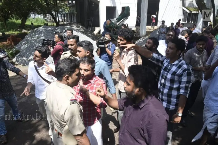 Violence erupts during Kannur University elections